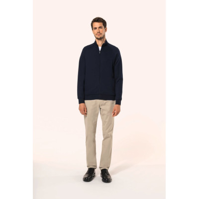 Men's zipped jacket